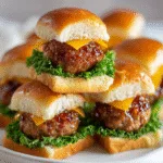 Honey Garlic Meatball Sliders