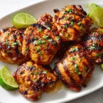 Honey-Lime Grilled Chicken Thighs