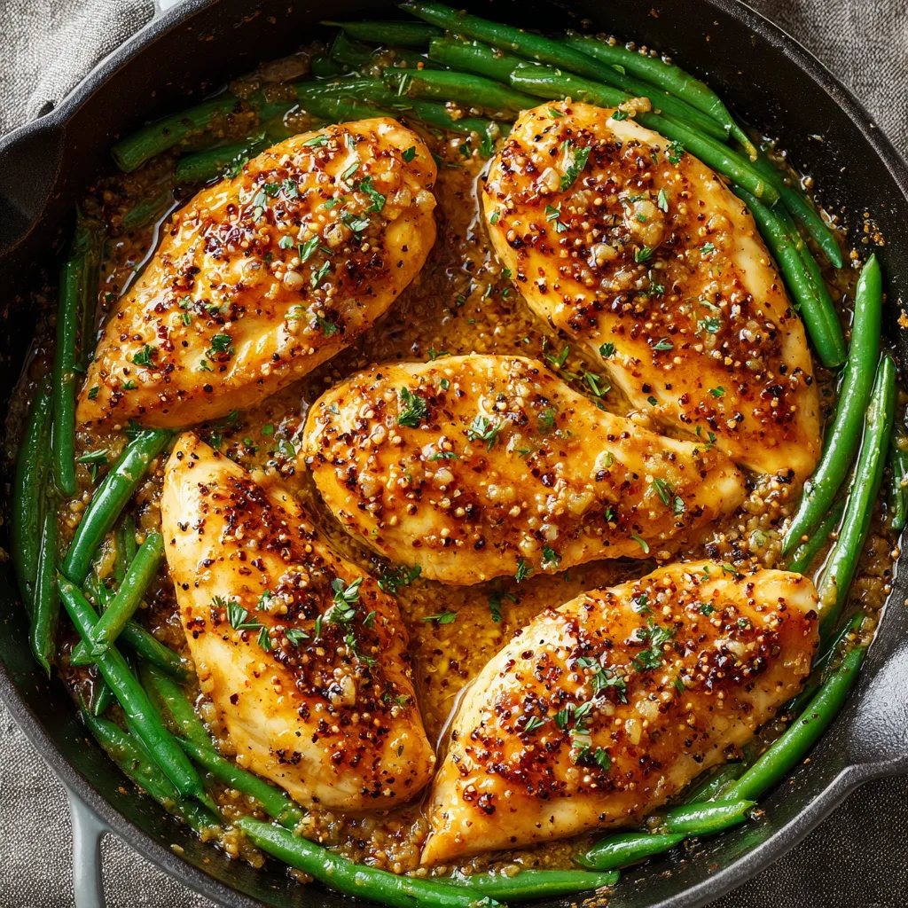 Honey Mustard Chicken Skillet