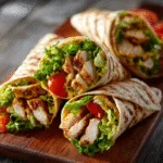 Honey Mustard Chicken Wraps