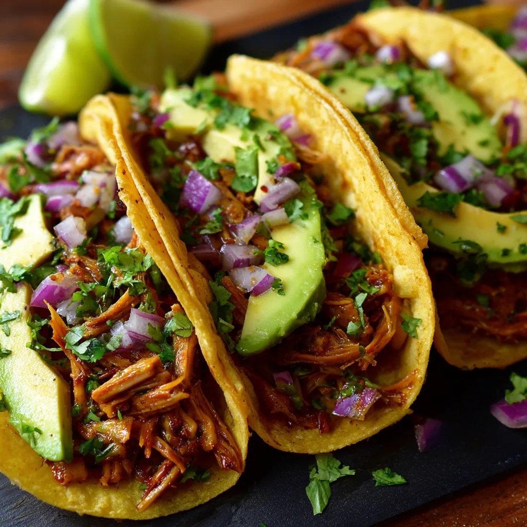 Jackfruit Carnitas Tacos (vegan)