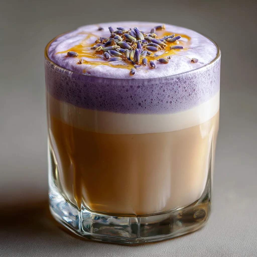 Lavender Honey Latte