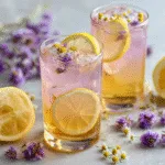 Lavender Lemonade & Chamomile Iced Tea for Mother’s Day