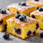 Lemon Blueberry Sheet Cake