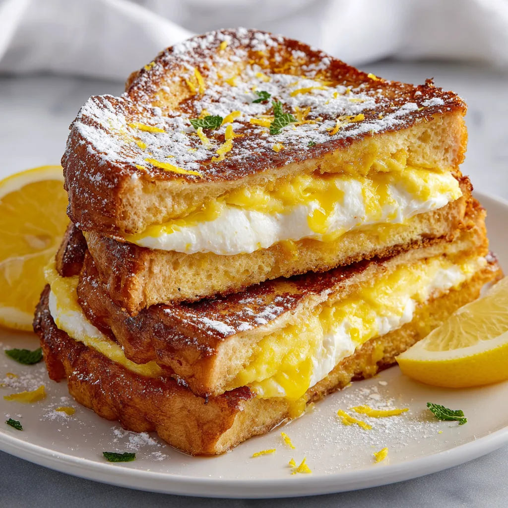 Lemon-Ricotta Stuffed French Toast (Mother’s Day Brunch)