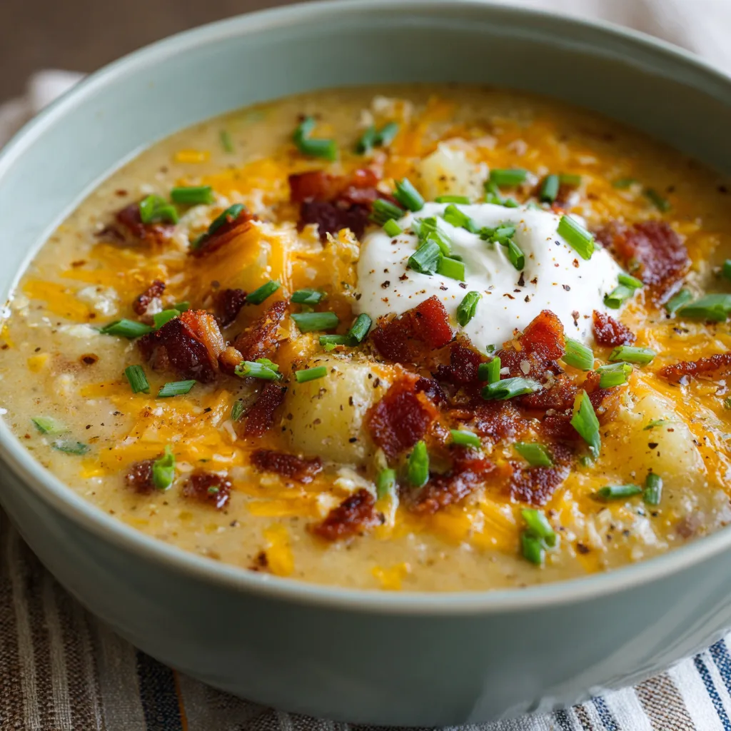 Loaded Baked Potato Soup