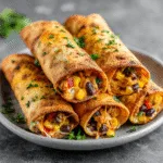Loaded Chicken Taquitos (Memorial Day Snack)
