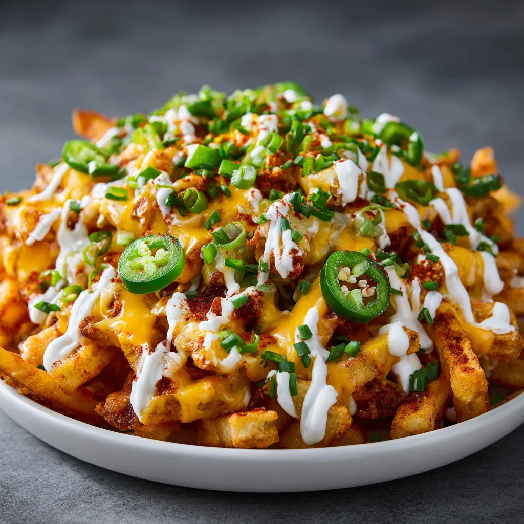Loaded Nacho Fries (Fast Food Style)