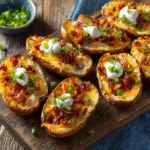 Loaded Potato Skins (Game-Day Graduation Snack)