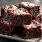 Mexican Chocolate Brownie Squares