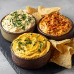 Nacho Cheese Dip Trio