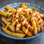 Oven-Baked Fries with Special Sauce