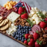 Patriotic Charcuterie Snack Board