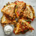Quick Veggie Skillet Quesadillas (Easy Lunch)