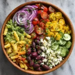 RAinbow Pasta Salad
