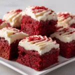 Red Velvet Cupcake Tray Bake