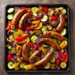 Sheet-Pan Sausage & Veggies (Easy Dinner)