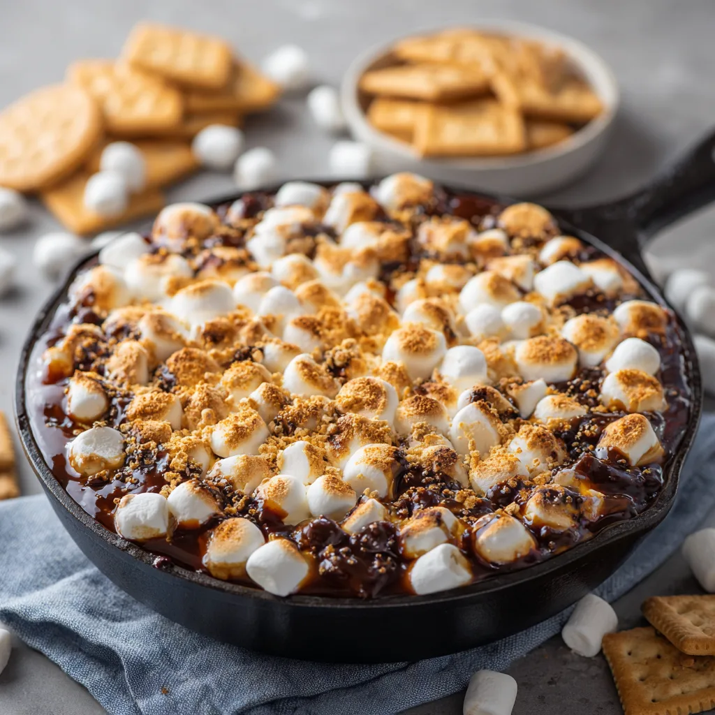 Skillet S'mores Dip