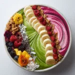 Smoothie Bowl Bar (Tropical, Berry & Green Options for Mom)