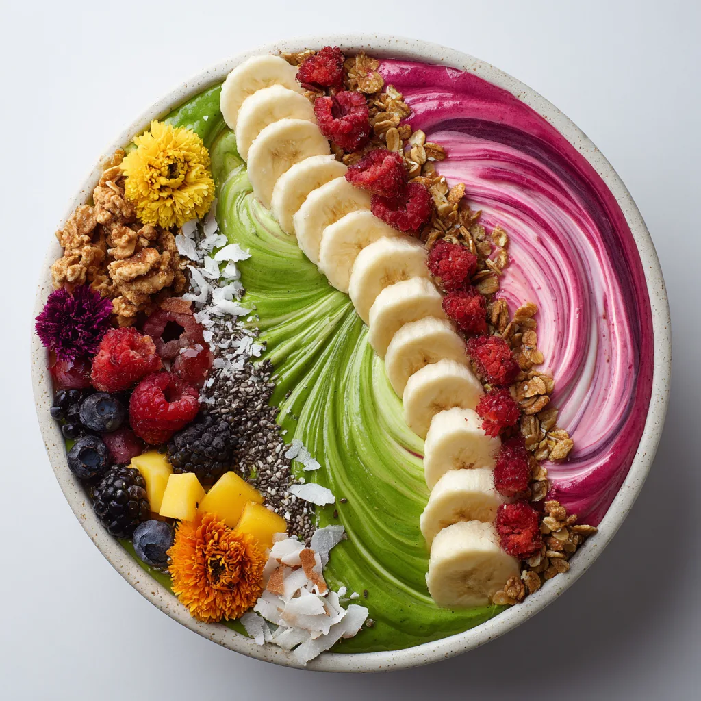 Smoothie Bowl Bar (Tropical, Berry & Green Options for Mom)