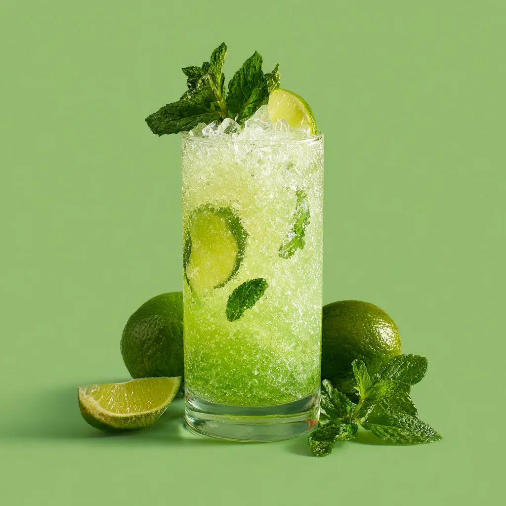 Sparkling Lime Agua Fresca (mocktail)
