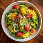 Spring Vegetable Pasta Primavera (Earth Day Dinner Idea)