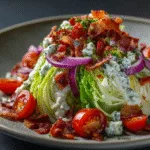 Steakhouse Wedge Salad with Blue Cheese