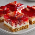 Strawberry Pretzel Delight Squares