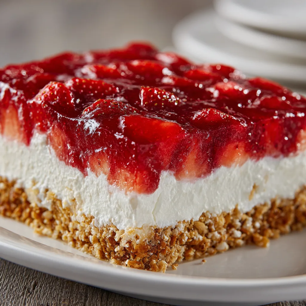 Strawberry Pretzel Salad