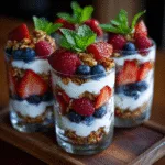 Summer Berry Parfait Bar