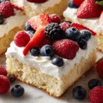 Tres Leches Berry Sheet Cake