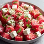 Watermelon Feta Mint Salad (gluten-free)