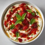 Whipped Feta Dip with Warm Strawberries & Honey (Snack)