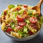 BLT Pasta Salad with Avocado Ranch