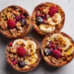 Baked Oat Bowls with Hidden Protein