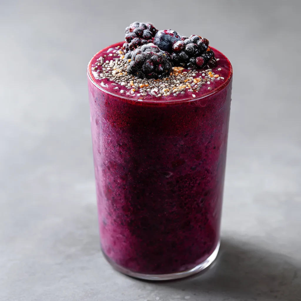 Berry Collagen Smoothie for Glowing Skin