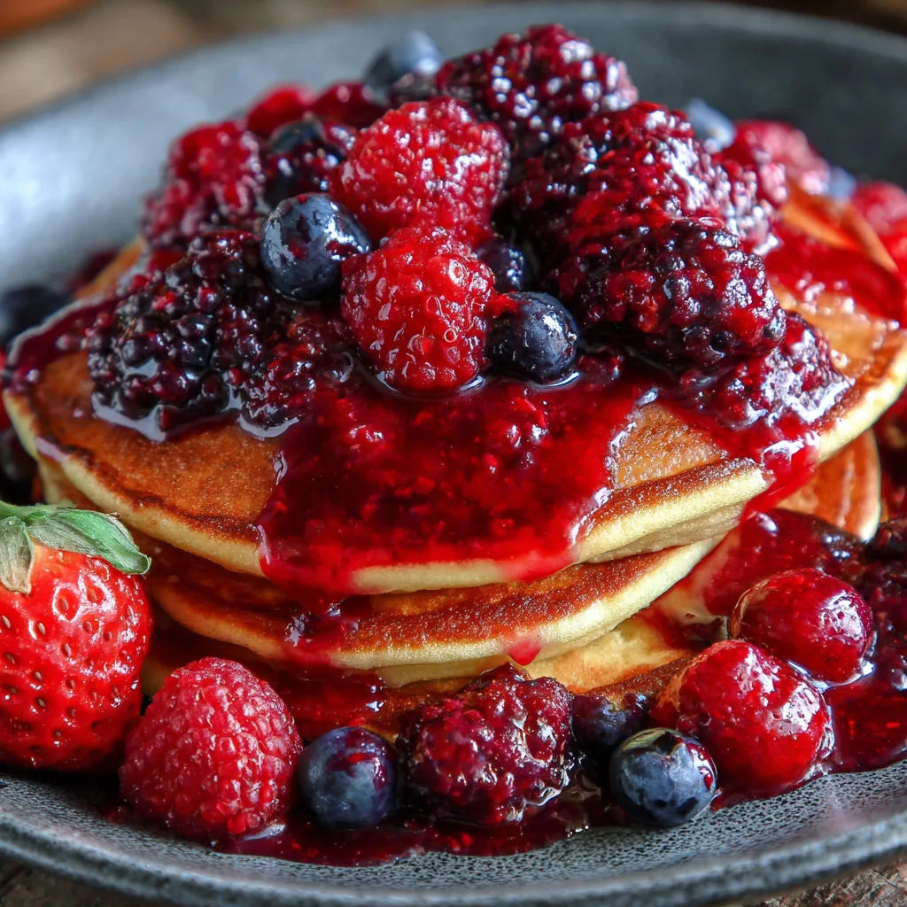 Berry Compote for Pancakes & Waffles