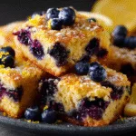 Blueberry Lemon Dump Cake