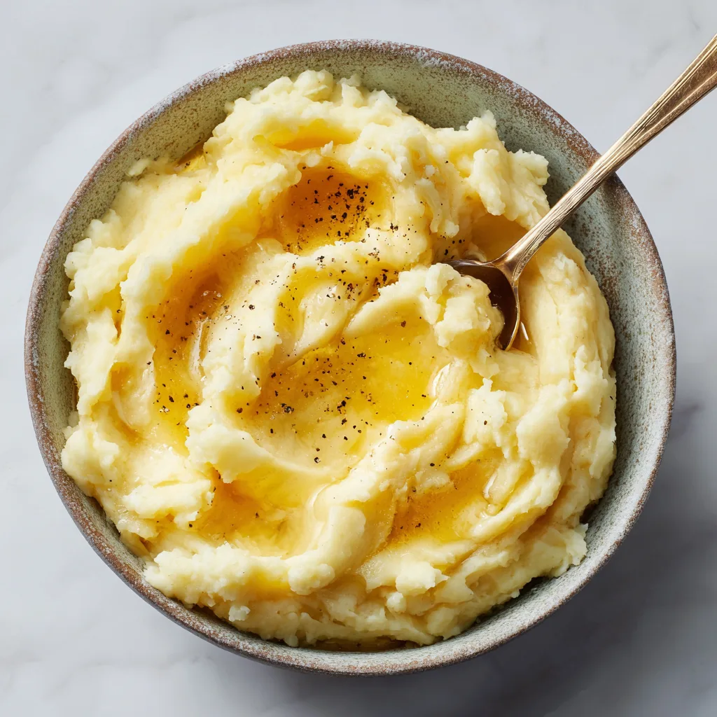 Bone Broth Mashed Potatoes (Secret Ingredient!)