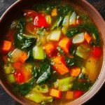 Bone Broth Vegetable Soup (Anti-Aging!)
