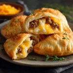 Cheesy Beef Potato Pockets (Like Hot Pockets!)