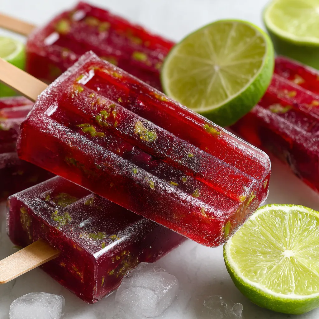Cherry Limeade Popsicles (Better Than Store-Bought!)