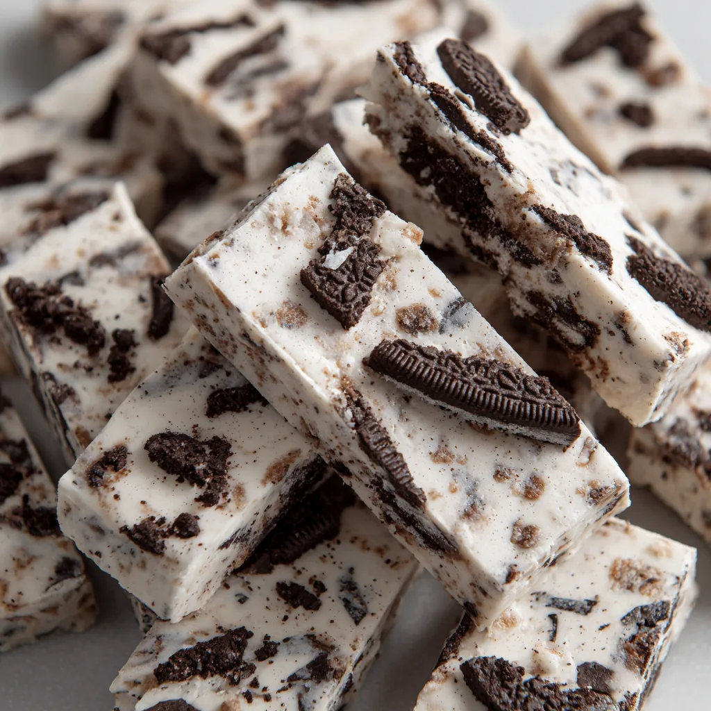 Cookies & Cream Frozen Yogurt Bark