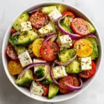 Cucumber Tomato Salad with Feta