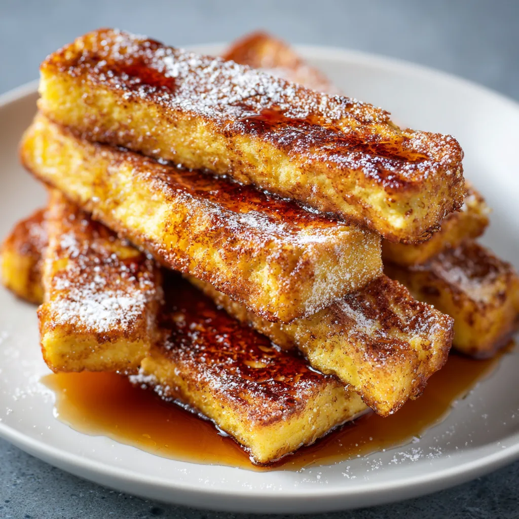 French Toast Sticks (Freezer-Friendly!)