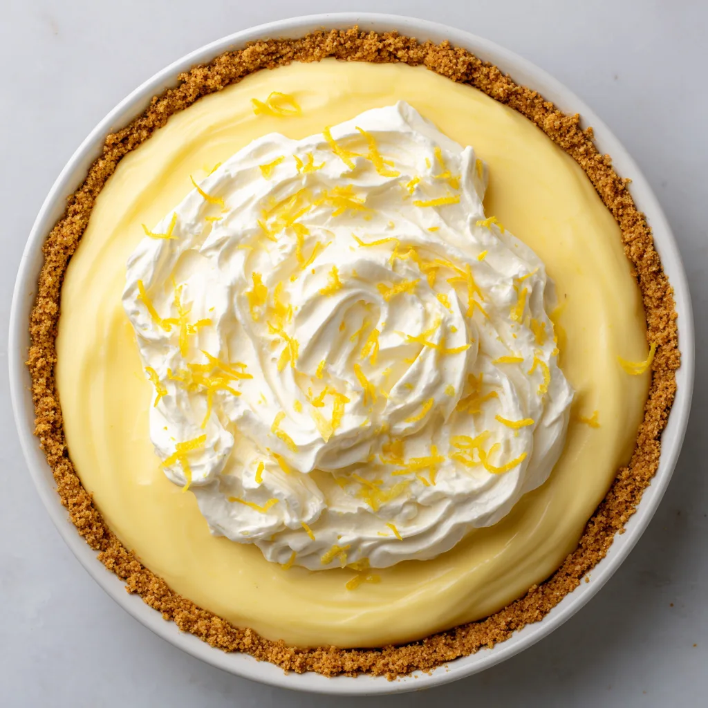 Frozen Lemonade Pie (5 Ingredients Only!)