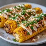 Grilled Corn with Mexican Street Corn Topping