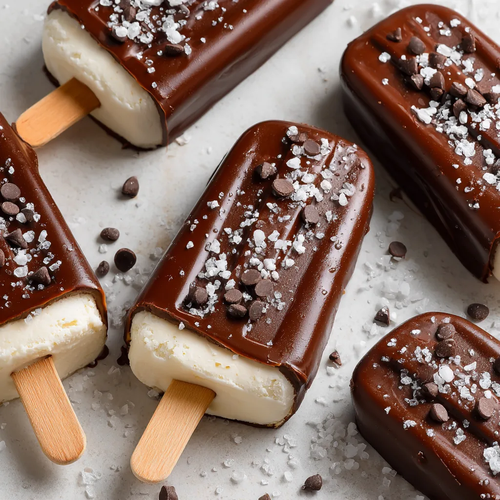 Homemade Magnum Bars (Chocolate Shell Trick!)