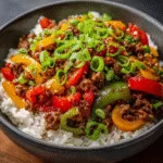 Hot Honey Ground Beef Bowls (Viral TikTok Recipe!)