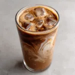 Iced Chocolate Coffee Bone Broth Latte